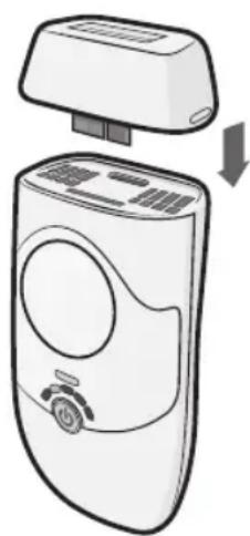 HOMEDICS Duo Pro IPL-HH170 - Para alterar ou substituir o cartucho: - 1