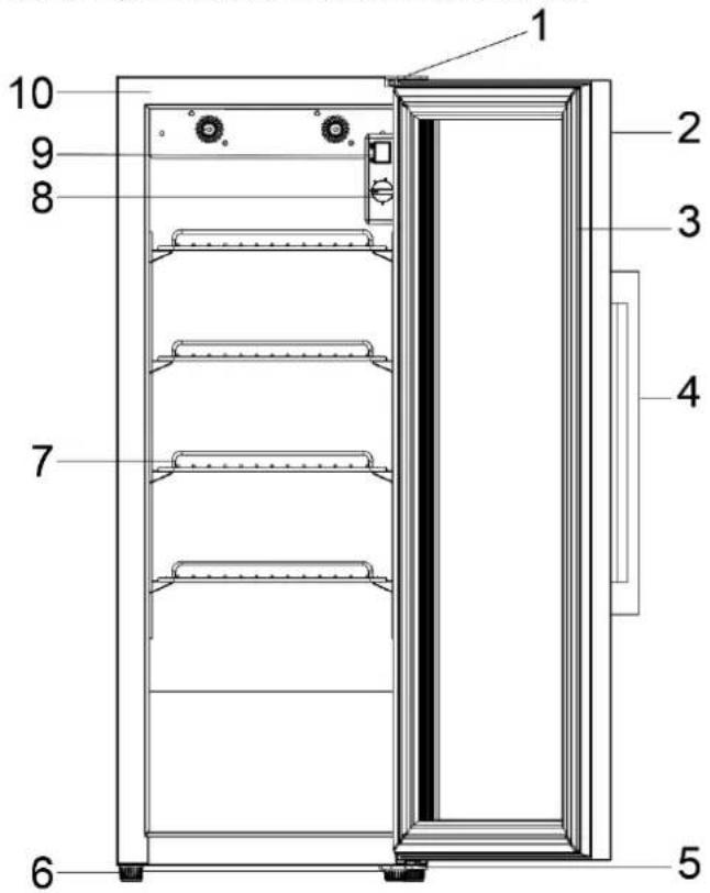 CASO BBQ Cooler M-R - Algemeen overzicht - 2