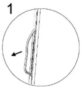 CASO BBQ Cooler M-R - The handle installing - 1