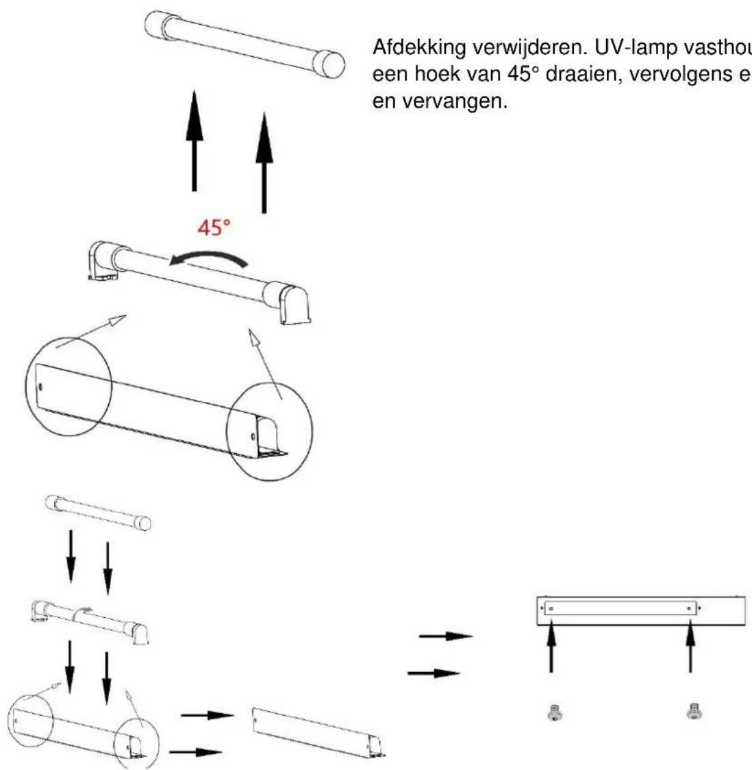 CASO DryAged Master 380 ro - Vervanging van de UV-lamp - 2