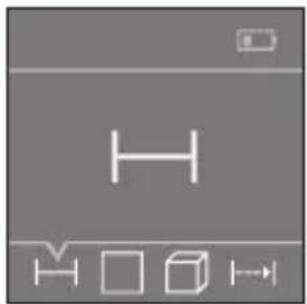 BOSCH UniversalDistance 30 - Meetfuncties kiezen/wijzigen - 1