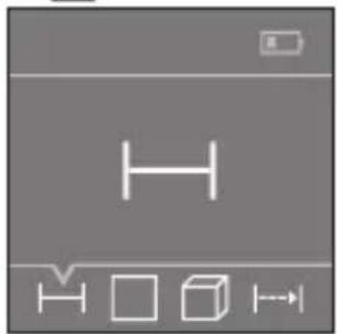 BOSCH UniversalDistance 30 - Selecting/Changing Measuring Function - 1
