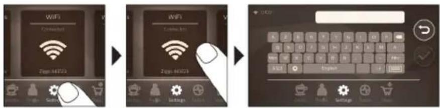 PHILIPS Saeco GranAroma Deluxe SM6680 - Conectarea la Wi-Fi - 1