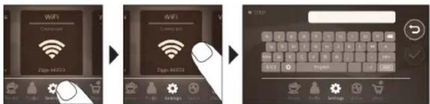 PHILIPS Saeco GranAroma Deluxe SM6680 - Ansluta till Wi-Fi - 1