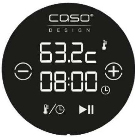 CASO Sous-Vide SV 400 - Control Panel - 1