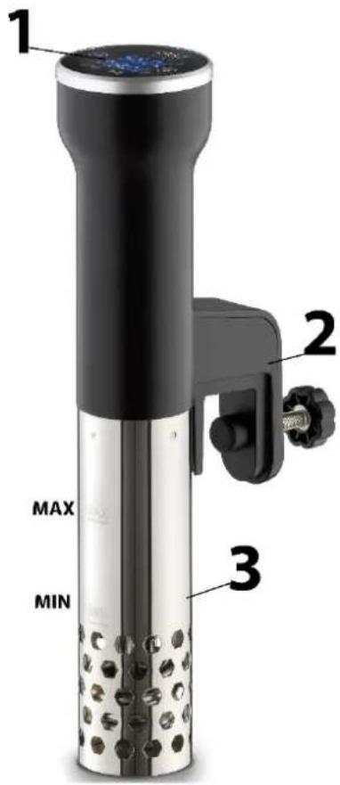 CASO Sous-Vide SV 400 - ⚠️WARNUNG WAARSCHUWING - 1