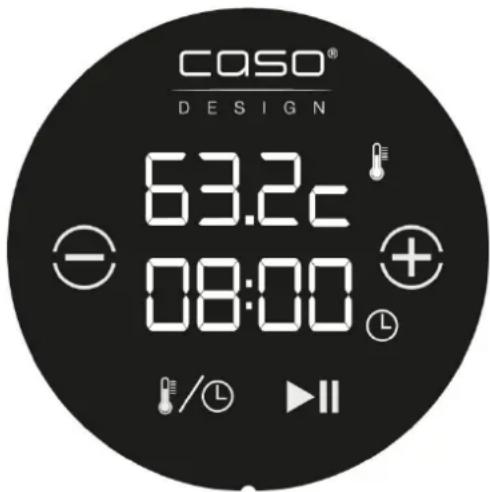 CASO Sous-Vide SV 400 - Элементы управления - 1