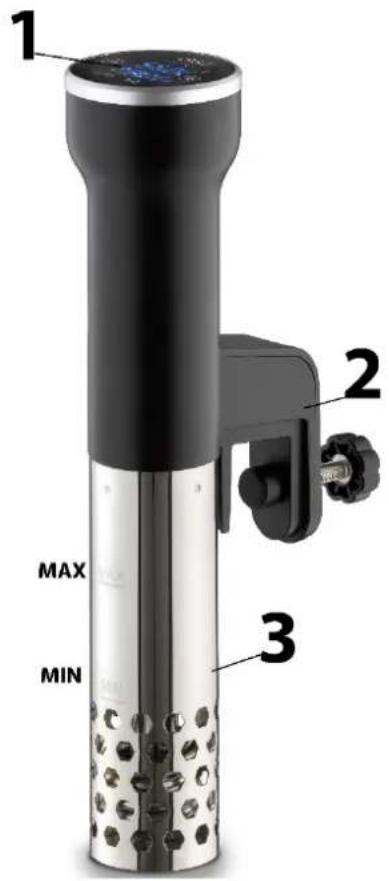 CASO Sous-Vide SV 400 - ▲WARNUNG WAARSCHUWING - 2