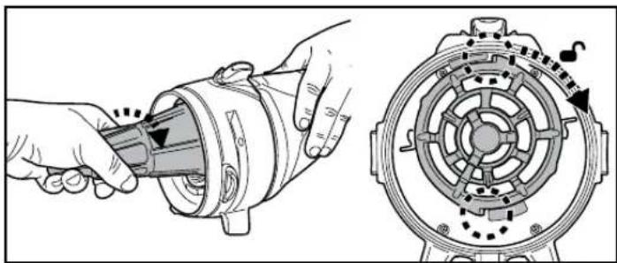 KOKIDO EV56 - WARNING! Using the pool vacuum without a filter cone in place will VOID your warranty. - 2