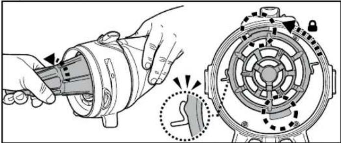 KOKIDO EV56 - AVERTISSEMENT ! L'utilisation de l'aspirateur de piscine sans une cône filtrant en place ANNULERA votre garantie. - 3