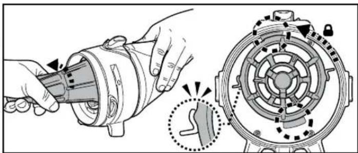 KOKIDO EV56 - AVISO! Utilize o aspirador de piscinas sem um cone do fil- tro colocado irá ANULAR a sua garantia. - 3