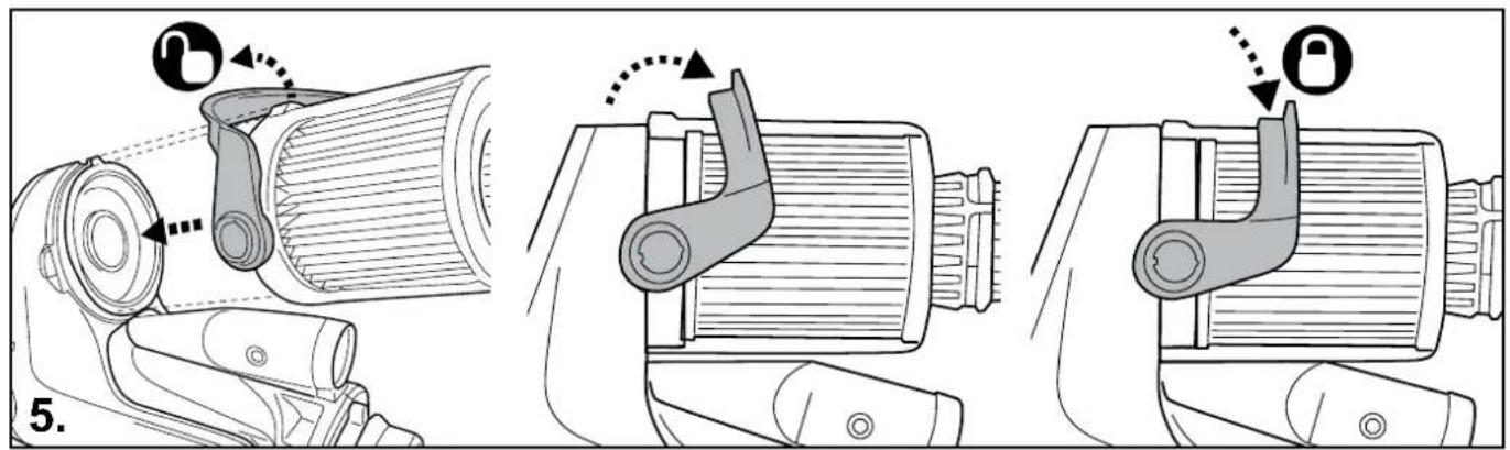 KOKIDO EV60 - Einrichtung für die LEAF-OUT™ und SAND-OUT™ Funktion Reinigung feiner Ablagerungen (mit Patronenfilter) - 2