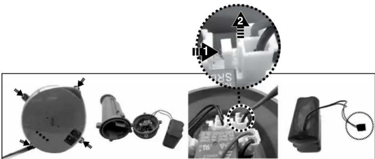 KOKIDO EV60 - Come rimuovere il pack batteria solo per lo smaltimento della batteria (Da eseguirsi solo da parte di un tecnico autorizzato) - 6
