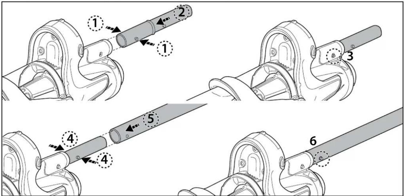 KOKIDO EV60 - Raccordez le tuyau d'arrosage. - 4
