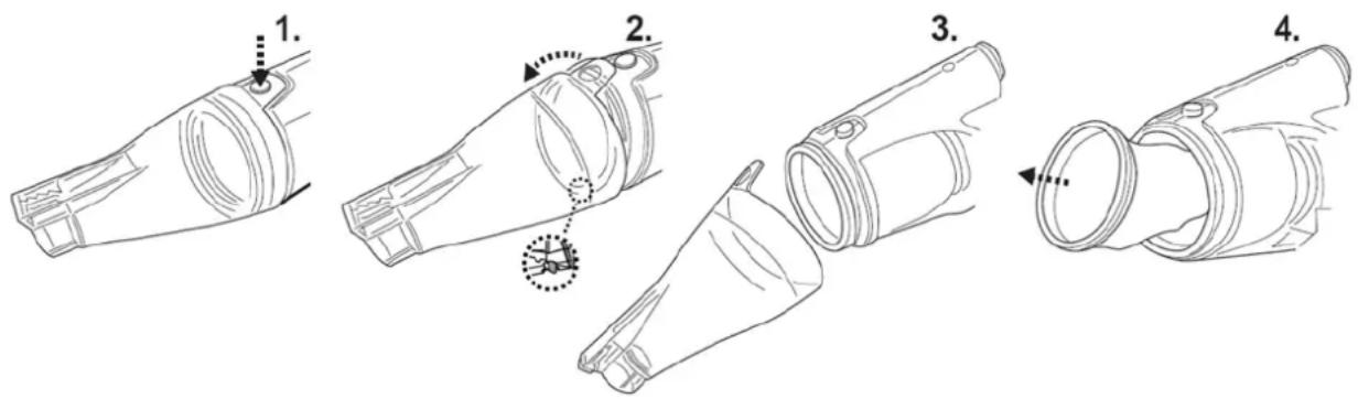 KOKIDO EV35 - WARNING! Using the pool vacuum without a filter bag/filter cage in place will VOID your warranty. - 1