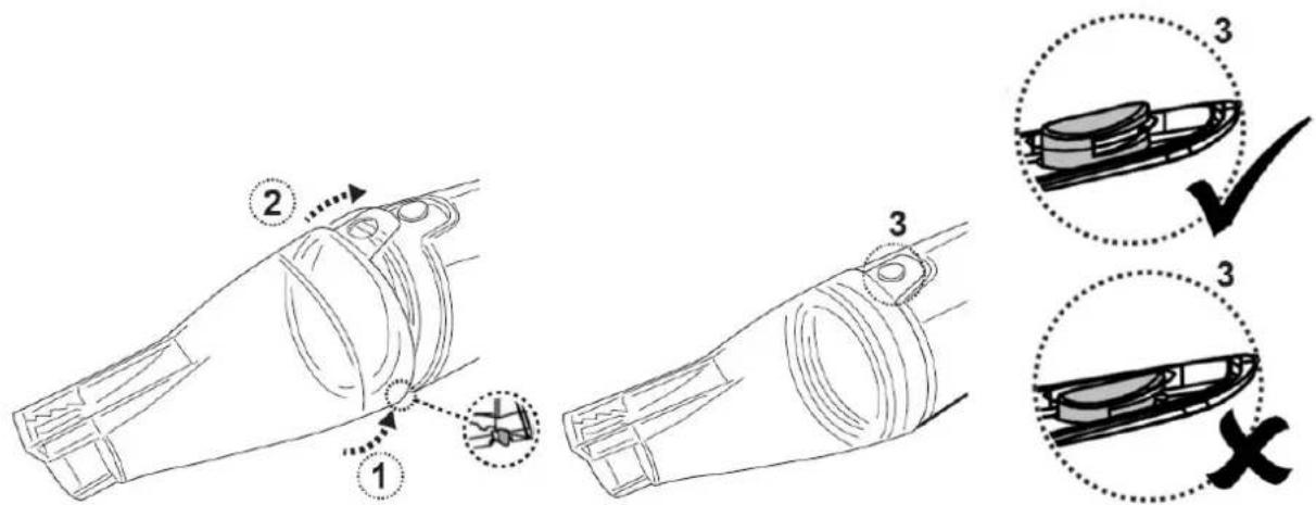 KOKIDO EV35 - WARNING! Using the pool vacuum without a filter bag/filter cage in place will VOID your warranty. - 3