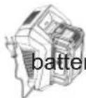 Grizzly AHS 4055 Lion Set - Symbols on the recharger - 7