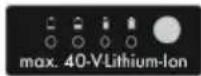 Grizzly AHS 4055 Lion Set - Simboli sull' accumulatore - 6