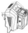 Grizzly AHS 4055 Lion Set - Simboli sull'apparecchiatura caricabatterie - 7
