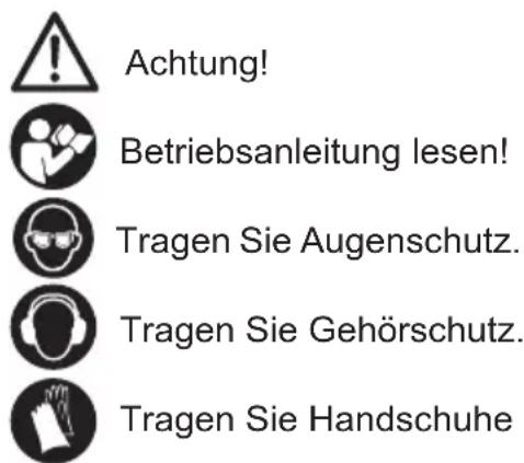 Grizzly AHS 4055 Lion Set - Bildzeichen auf dem Gerät: - 1