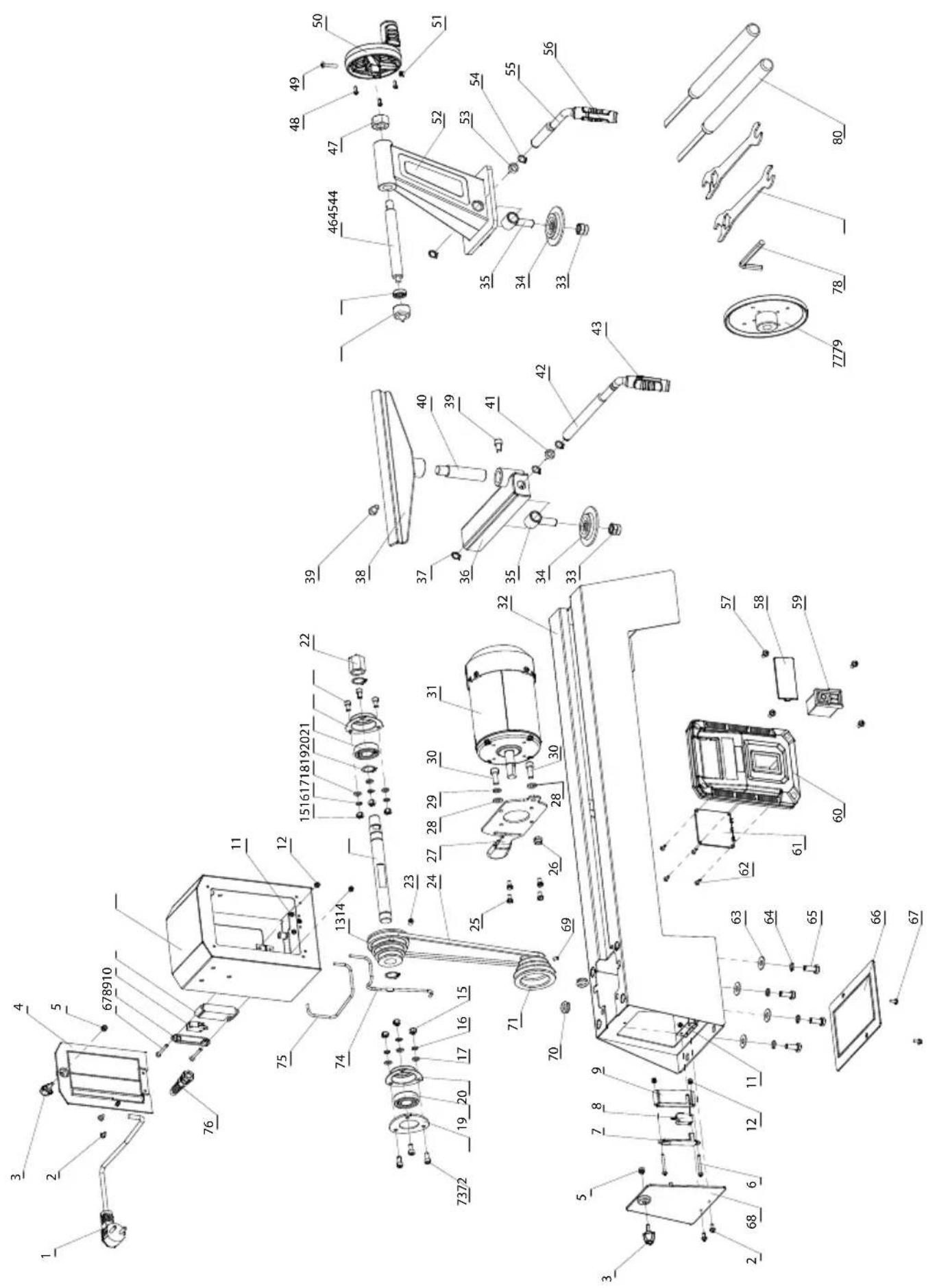SCHEPPACH DM500T - [S]U□□]D□ J□G□H□U□P□H - 1