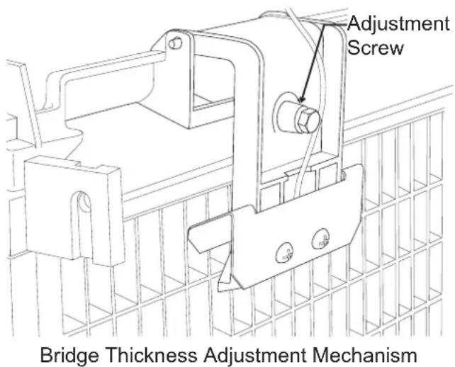Scotsman C0322 - Adjustments - 2