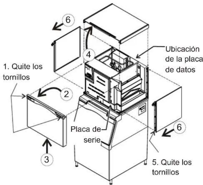 Scotsman C0322 - Bisel de interruptores - 1