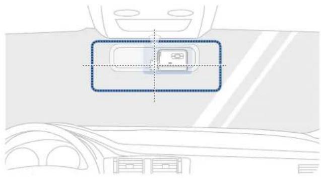 Thinkware Q850 - Choix de l'emplacement d'installation - 1