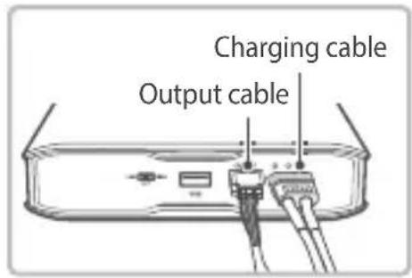 Thinkware iVolt Xtra - Installing the external battery - 1
