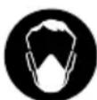 Mirka DEROS 325CV - Required personal safety equipment - 5