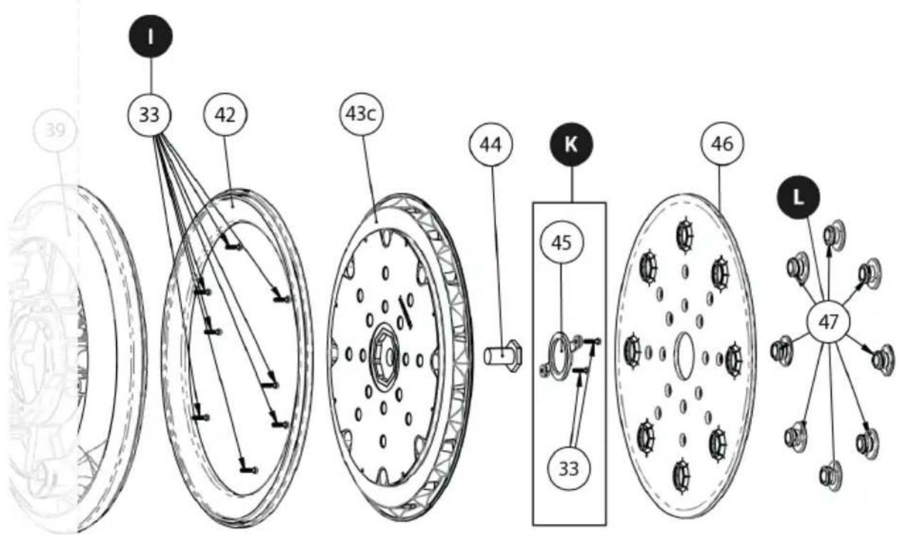 Mirka LEROS 950CV - Exploded view - 2