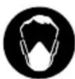 Mirka DEROS 680CV - Required personal safety equipment - 5
