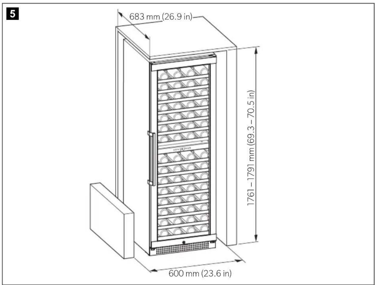 DOMETIC D154F - EN Wine cooler - 5