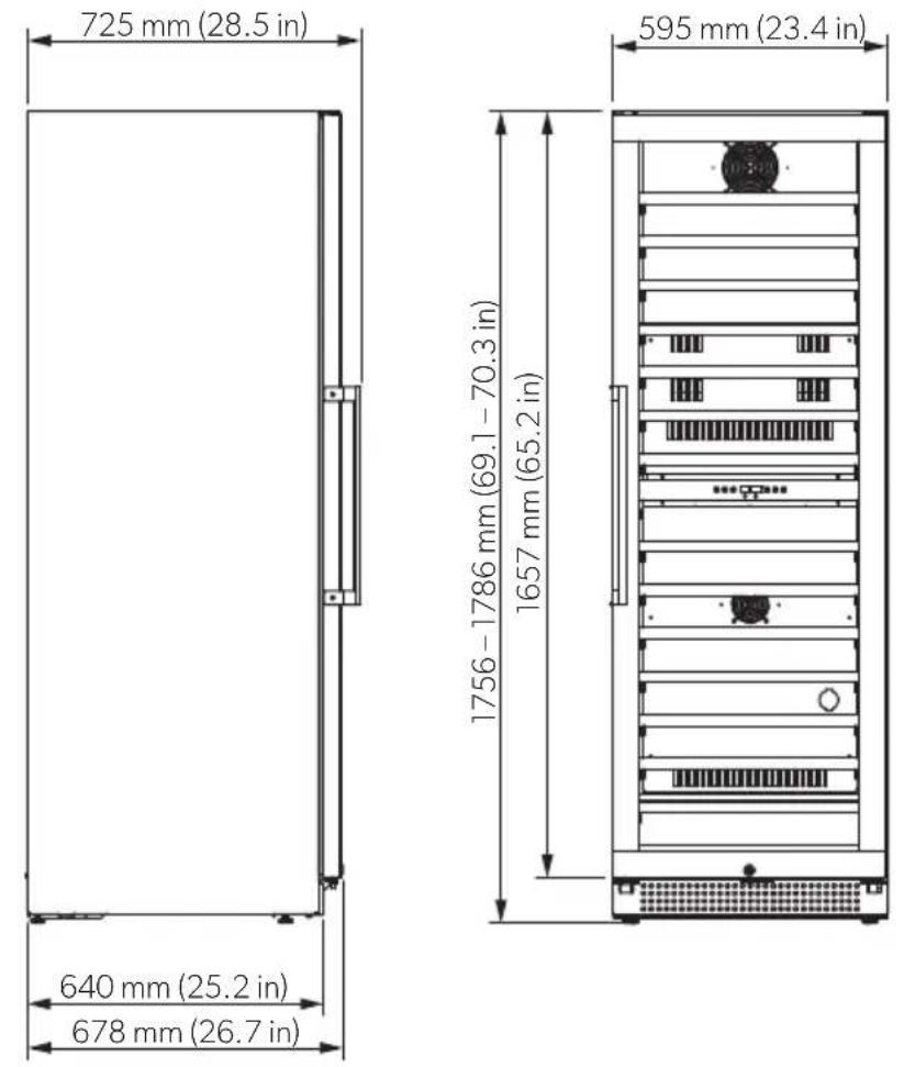 DOMETIC D154F - EN Wine cooler - 1