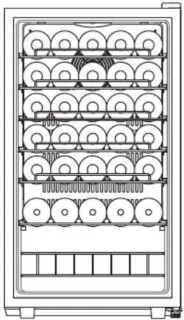 DOMETIC C75F - EN Wine storage appliance - 6