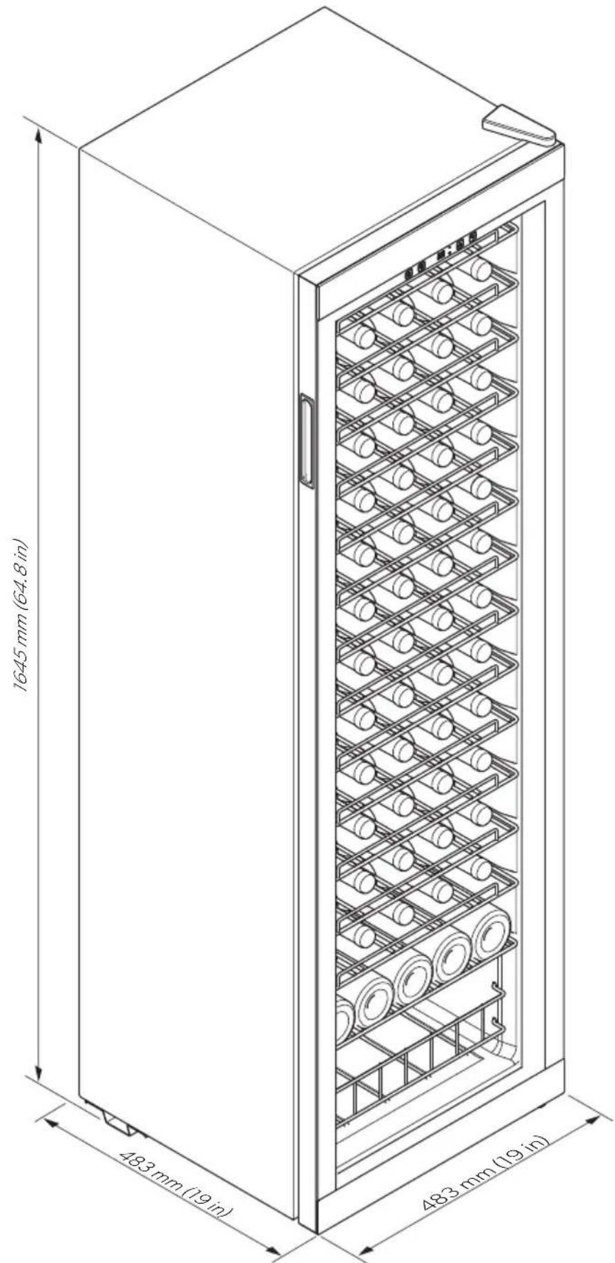 DOMETIC C55F - EN Wine storage appliance - 11