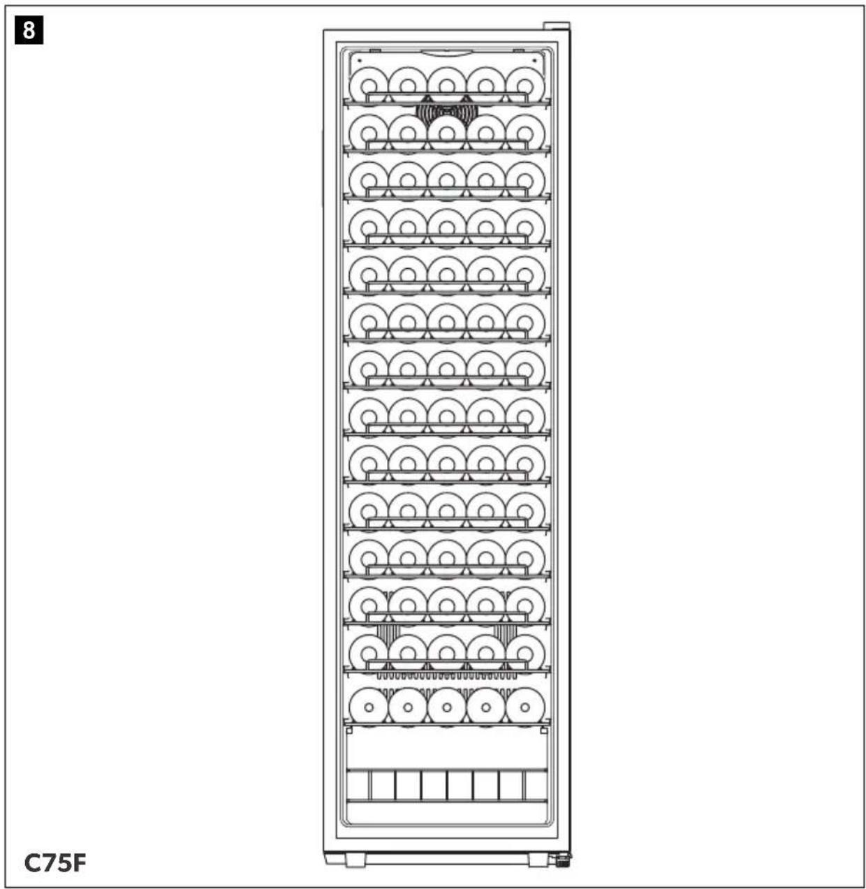 DOMETIC C55F - EN Wine storage appliance - 7