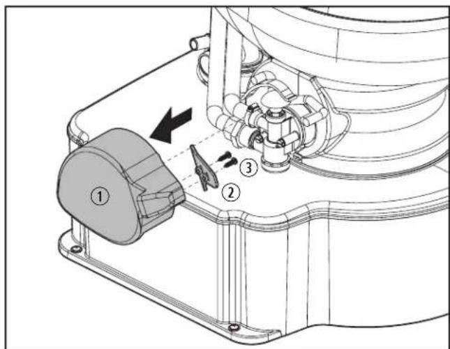 DOMETIC M65-5000 - Collegamento dell'approvvigionamento di acqua - 1