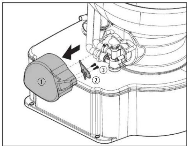 DOMETIC M65-5000 - Tilkobling av vanntilforselen - 1