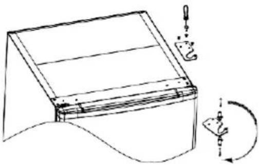 CANDY COT1S45EWH - Reversing the appliance doors - 3