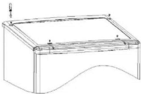 CANDY COT1S45EWH - Türanschlag Ihres Geräts ändern - 2