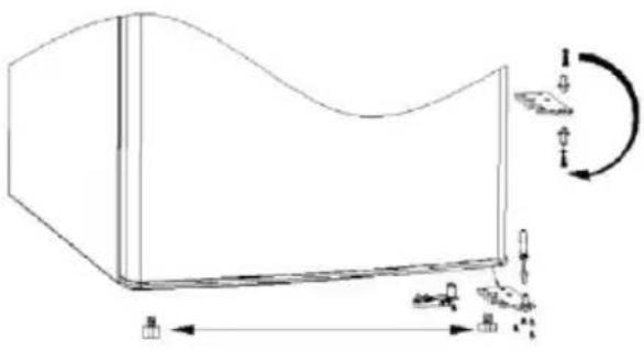 CANDY COT1S45EWH - Türanschlag Ihres Geräts ändern - 5