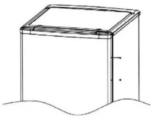 CANDY COT1S45EWH - Išorinės durelių rankenos sumontavimas - 2