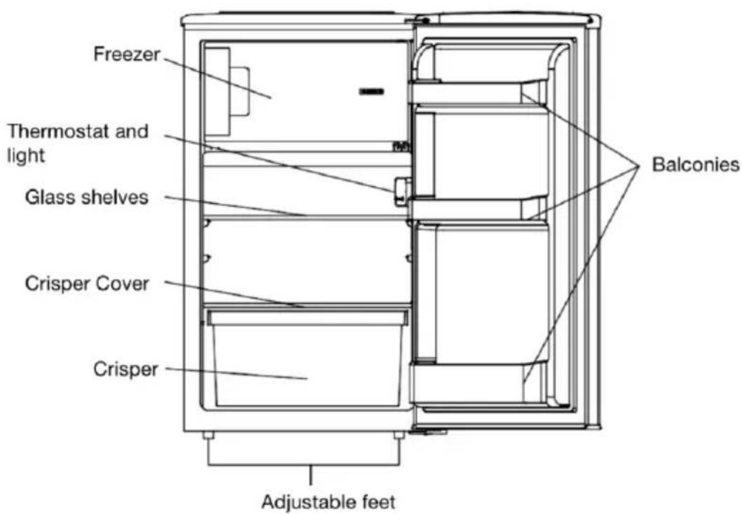 CANDY COT1S45EWH - Overview - 1