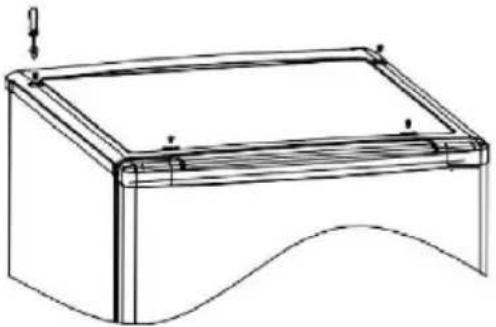 CANDY COT1S45EWH - Türanschlag Ihres Geräts ändern - 10