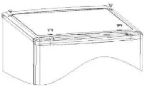 CANDY COT1S45EWH - Türanschlag Ihres Geräts ändern - 1