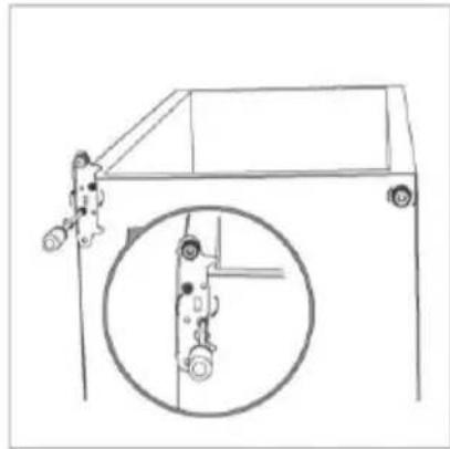 CANDY CLH3S514EWK - Αντιστροφή της πόρτας - 2