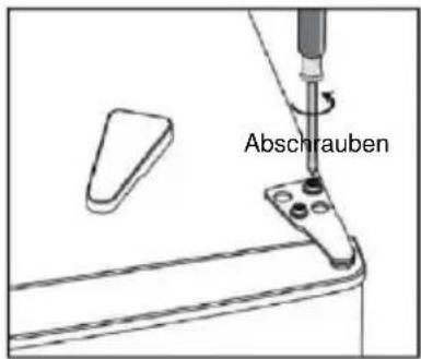 CANDY CLH3S514EWK - Türanschlag ändern - 2