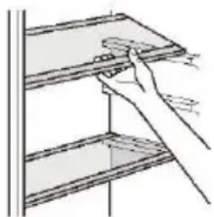 CANDY CLH3S514EWK - Uitneembare planken - 1
