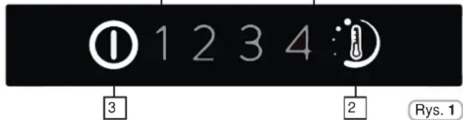 CANDY CBBMT18EK - Włączanie/wyłączanie - 1